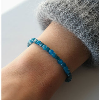 Bracelet Océane Cube - Apatite