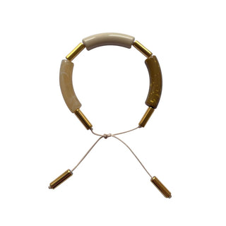 BRACELET TULUM - Ivoire / blanc / kaki