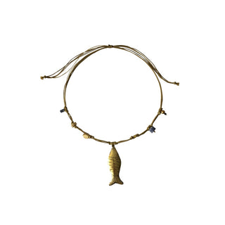 COLLIER GRIGRI FISH