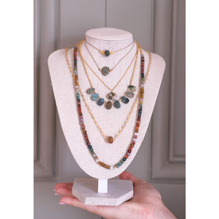 COLLIER JASPE